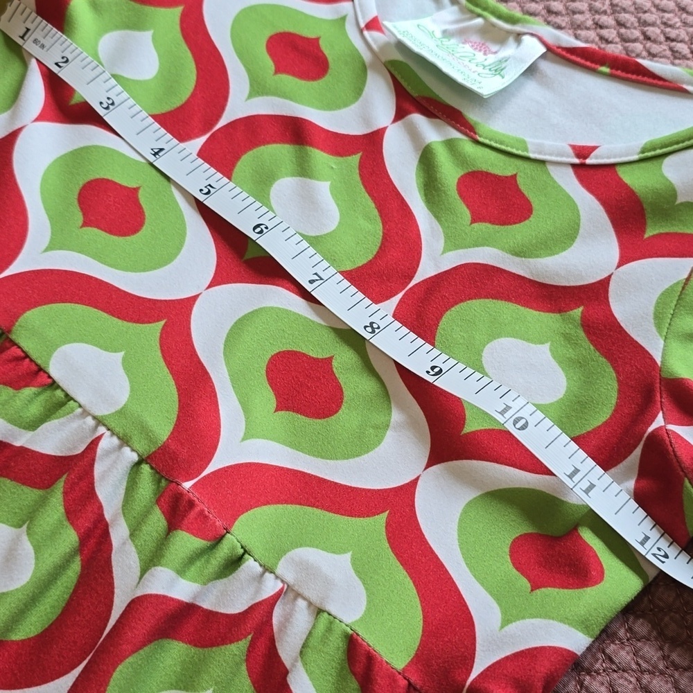 Lolly Wolly Doodle Vibrant Patterned Holiday Dress - Picture 6 of 16